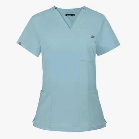 Dentist Scrubs Tops Fashion Hotel Workwear Scrub Shirts Medical Uniform Surgery Uniform Pet Shop Doctor Nurse Blouse Nursing