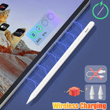 Magnetic Wireless Charging Stylus Pen For Apple Pencil 2 1 iPad Pencil Palm Rejection Tilt for iPad Air 4 5 Pro 11 12.9 Mini 6