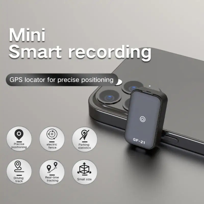 Top GF21 Mini GPS Real Time Car Tracker Anti-Lost Device Voice Control Recording Locator High-definition Microphone WIFI+LBS+GPS