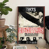 Band L-Led Z-Zeppelin Wallpaper Poster Kraft Club Bar Paper Vintage Poster Wall Art Painting Bedroom Study Stickers