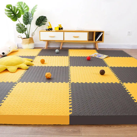 Puzzle Mat Baby Game Mat 60x60cm Play Mats 16PCS Baby Play Mat Baby Activity Gym Game Mats Tatame Baby Rug Floor Mats Foot Mat