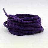 Grape Purple Deep Purple Shoelace Men's and Women's Flat OvalAJF1Canvas Casual Sports Basketball Fashion Shoes