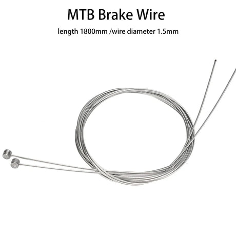 ZTTO Bicycle Stainless Steel Inner Shift Brake Wire MTB Road Bike Shifting Zinc Coat Inside Cable Line 2100mm Shifter Derailleur