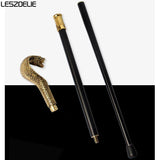 Cobra-Head Luxury Walking Stick Canes Men Decorative Walking Cane Man Elegant Fashion Vintage Hand Cane Women Walking Stick