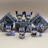 Sanrio Kuromi Blind Box Lucky Divination Series Action Figure Dolls Surprise Bag Cute Model Fans Collection Toy