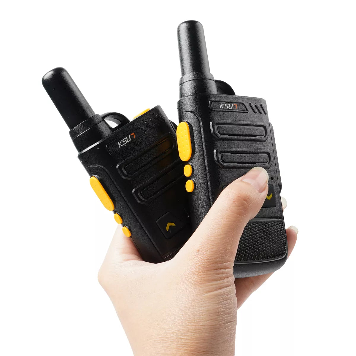 Radio Walkie Talkie Transmitter Rechargeable Thin Uhf Wireless 16 Channel Kids Mini Walkie Talkies Two Way Radio KSUN 2022SL