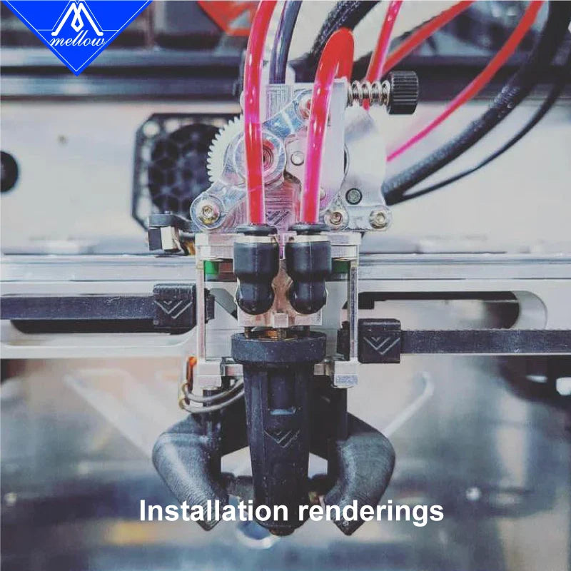 Mellow CNC All Metal Vz-Hextrudort-Low/WC Extruder With 8T/10T Motor One Shaft Twirl Gear For VzBoT 330 VZ235 HevORT 3D Printer