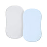 2Pcs Baby Fitted Bassinet Sheet Newborn Changing Pad Cover Solid Breathable Crib Fitted Sheets Cradles Mattress Cover