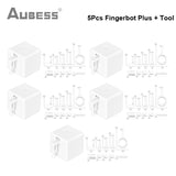 AUBESS Tuya Zigbee Fingerbot Plus Smart Switch Button Pusher Smart Home Timer Smart Life Voice Control Alexa Google Home Alice