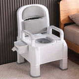 Soft PU Toilet Seat Chair for Elderly Non Slip Rollover Prevention Adult Commode Disabled Pregnant Mobility Aids Toilet Stool