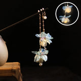 Antique Luminous Hair Sticks Chinese Hanfu Hair Accessories Fluorescent Lamp Balls Fairy Sister Headdress Vintage Hair Jewelry