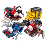 Choo-Choo Charles Horrors Game Building Blocks Demonic Spider Train Animal Monster Figures Bricks Christmas Halloween Toys Gifts