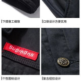 2023 Fashion Outdoor Men Thickened Fleece Denim Jacket Streetwear Winter Autumn Warm Casual Men Clothing Jacket