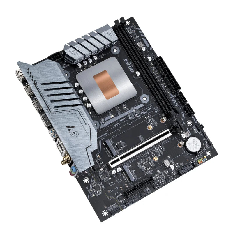 ERYING DIY Desktops Motherboard with Onboard CPU Interpose Kit i5 13420H i5-13420H 8C12T DDR4 Gaming PC Computer Assembly Set