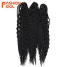 Ariel Hair Synthetic Twist Crochet Curly Hair 24 Inch Water Wave Braid Hair Ombre Blonde Brown Deep Wave Braiding Hair Extension