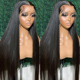 250 Density 30 40 Inch Bone Straight 13x6 Lace Front Human Hair Wigs Brazilian 13X4 Hd Lace Frontal Wigs For Women