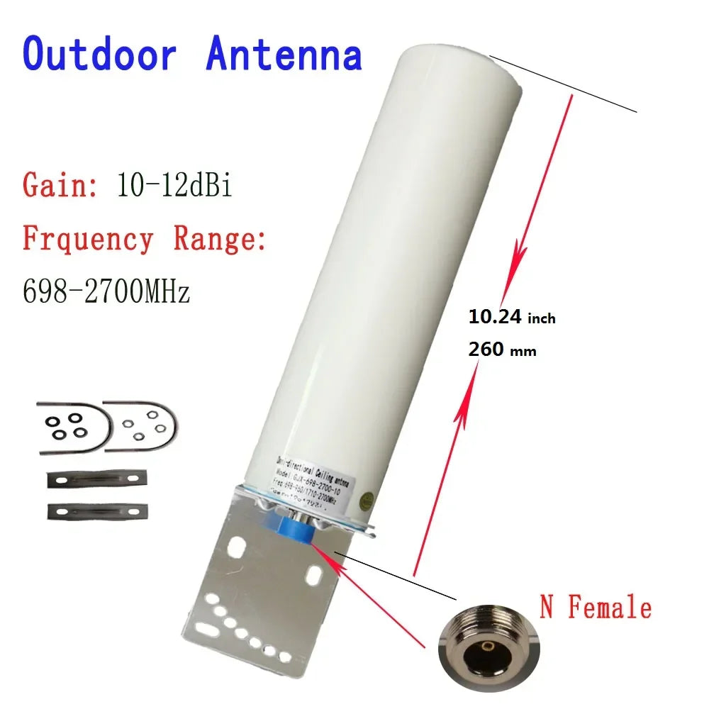 Communication Omni Antenna for 698-2700MHz gsm dcs signal booster 2g 3g 4g repeater TMTS LTE signal amplifier outdoor Antenna