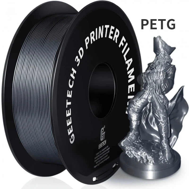 GEEETECH PETG PLA 3D Printer Filament 1kg 2.2LBS/roll 1.75mm +/- 0.03 White Black Colorful 3D Printing Materials Hight Quality