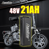 ChamRider Silverfish 48V 20AH Ebike Battery Original 1000W Lithium Electric Bike 30A BMS 1000W 21700 Real Capacity 18650 Battery