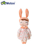 Metoo Dolls Kids Toys Pastoral Angela Cute Stuffed Animals Rabbit Plush Toys For Girls Baby Christmas Birthday Gift