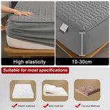 Waterproof Thicken Mattress Pad Protector Adjustable Fitted Sheets Bed Covers Anti-bacterial Pad for Bed 150x200 160x200 180x200