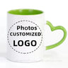 Customized Photos/Logo Printed DIY Coffee Mugs Personalized Tea Cups Drink Beer Milk Tableware Beer Drinkware Coffeeware Teaware