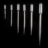 100pcs Plastic Disposable Transfer Pipettes Graduated Pipettors Calibrated Dropper Suitable for Science Laboratory 1ml -10ml