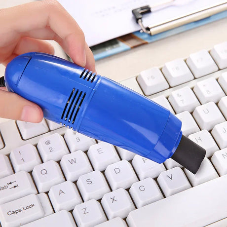 Keyboard Cleaner USB Vacuum Cleaner PC Laptop Cleaner Computer Vacuum Cleaning Kit Tool Remove Dust Brush Home Office Desk