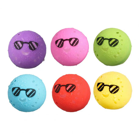 Self-filling Water Ball 6-pack Reusable Water Ball Sunglasses Balloon for Outdoor Summer Fun Family Swimming Pool Toy for Kids