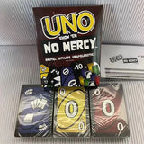 UNO NO MERCY Matching Card Game Minecraft Dragon Ball Z Multiplayer Family Party Boardgame Funny Friends Entertainment Poker