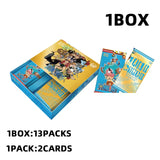 One Piece Collection Cards Box Booster Pack Anime Luffy Zoro Nami Chopper TCG Game Playing Game Cards