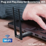 USB Wifi Repeater 300M Wi-Fi Signal Booster 2.4G Wireless Extender 2 Antenna Long Range Wi Fi Adapter For Desktop PC Laptop