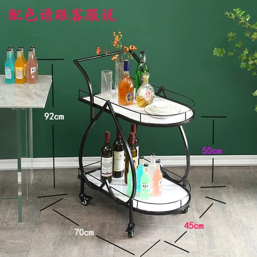 Mobile Kitchen Islands Trolleys Cart Food Drinks Garden Utility Cart Trolley Rolling Serving Vestidores Salon Furniture SQC