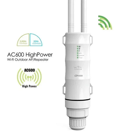 Wavlink AC1200/600/300 Outdoor Waterproof Wireless WiFi Repeater AP/WiFi Router Dual Dand 2.4G+5G Long Range Extender Antenna