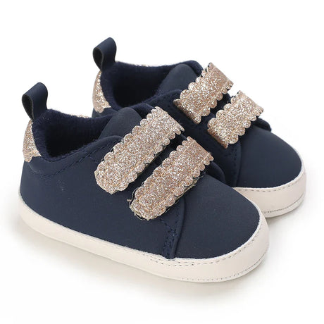 Newborn Baby Shoes Boy Girl Classical Sport Soft Sole PU Leather Multi-Color First Walker Crib Moccasins Casual Sneakers Shoes