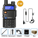 Baofeng UV-5R 8W True High Power 8/5W Powerful Walkie Talkie Long Range 16km Dual Band Two Way Radio CB Portable UV5R Hunting