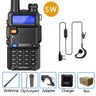 Baofeng UV-5R 8W True High Power 8/5W Powerful Walkie Talkie Long Range 16km Dual Band Two Way Radio CB Portable UV5R Hunting