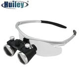 Dentistry Binocular Magnifier 2.5X 3.5X Ultra-lightweight Optical Loupes 320-420mm Magnifying Glass for Dental Surgery