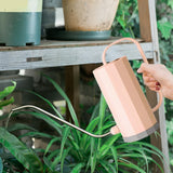 1.2L Long Mouth Flowers Watering Can Flower Potted Watering Kettle Stainless Steel Curved Mouth Plant Sprinkler Gardening Tools