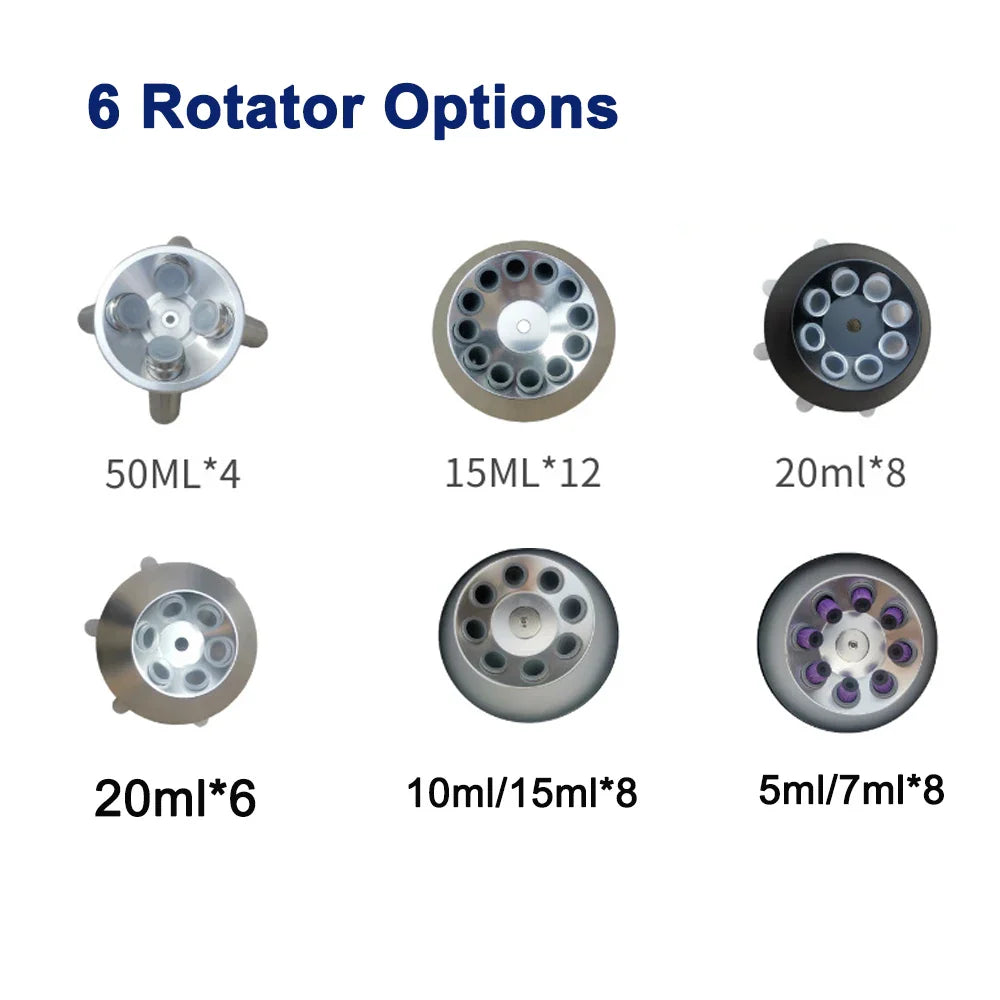 Laboratory Centrifuge TD4C Low Speed 4000rpm 2150xg Brushless Motor 6 Rotators Plasma Serum PRP PRF Separate Tools Lab Teaching