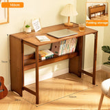 Folding Desk Computer Table Desk Student Household Small Desktop  Bedroom Bedside Writing Workbench