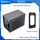 Case for TH3P4G3 Thunderbolt-compatible GPU Dock for Laptop Notebook to Graphic Card Use for ATX SFX FlEX (1U) Power Supply