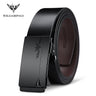 WILLIAMPOLO Famous Brand Belt Men Top Quality Genuine Leather Luxury Designer Male Automatic Buckle Belts For Men 105-130cm