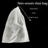 20/40Pcs Shoes Dust Covers Travel-Dustproof Boot Shoes Storage Drawstring Bags Organizer Carry Case Household Storage