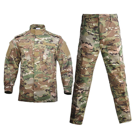 Combat Military Uniform Camo Tactical Suit Safari Men Army Special Forces Coat Pant Fishing Camouflage Militar Hunting Clothes