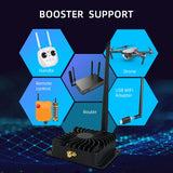 EDUP Wifi Booster 2.4GHz 8W Wifi Power Signal Amplifier Router Range Extend Booster 6dBi Wireless Antenna Adapter 802.11b/g/n