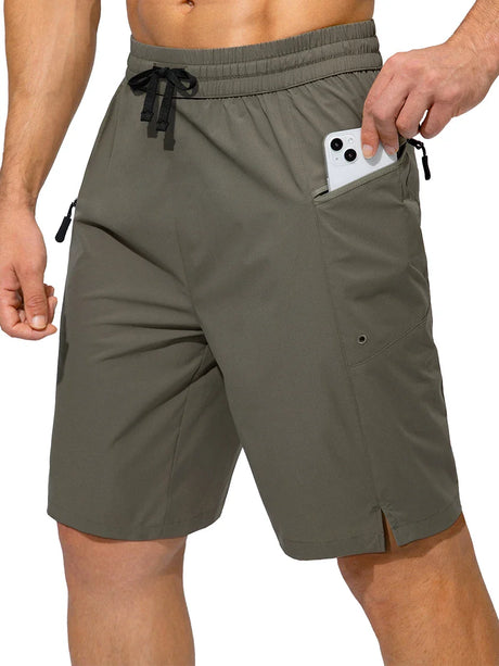 G Gradual Big and Tall Mens Swim Trunks, 9" Mens Designer Bathing Suit Boardshorts