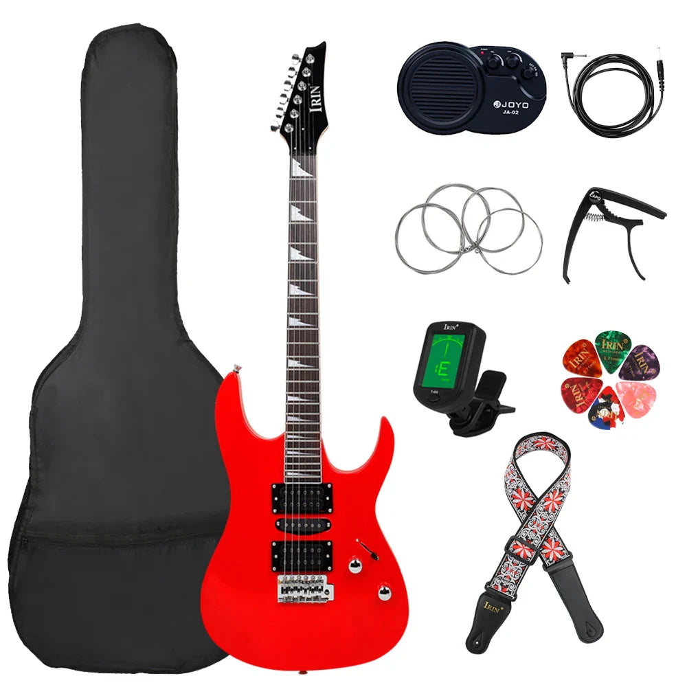 6 Strings 24 Frets Electric Guitar Maple Body Electric Guitar Guitarra With Bag Speaker Necessary Guitar Parts & Accessories