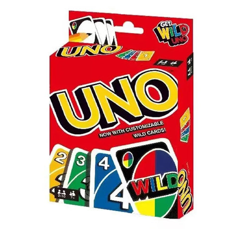 Mattel Games UNO DARE! Card Game Multiplayer UNO Card Game Family Party Games Toys Kids Toy Playing Cards