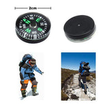 Multifunction Diving Compass Camping Climbing Hiking Mini Carabiner Compass Professional Luminous Plate Pointing Guide Tool